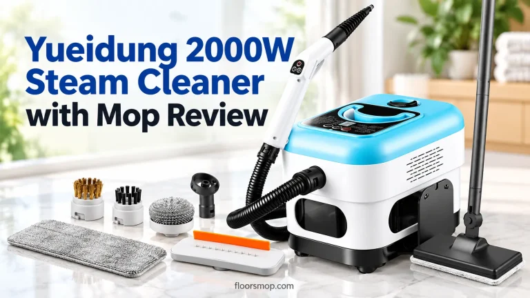 Yueidung 2000W Steam Cleaner with Mop Review